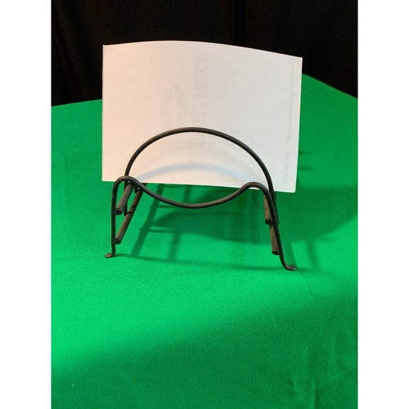 Vintage Metal Wire Bill Letter Mail Holder Mid Century Modern Shabby - Picture 4 of 5